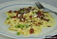 Velvety Carbonara with Crispy Bacon