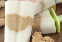 Honey-Kissed Peanut Butter Greek Yogurt Pops