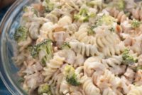 Cheesy Sausage & Broccoli Pasta Salad