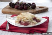 Sweet Cherry Cobbler
