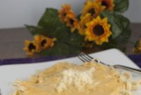 Lush Pumpkin Alfredo Pasta