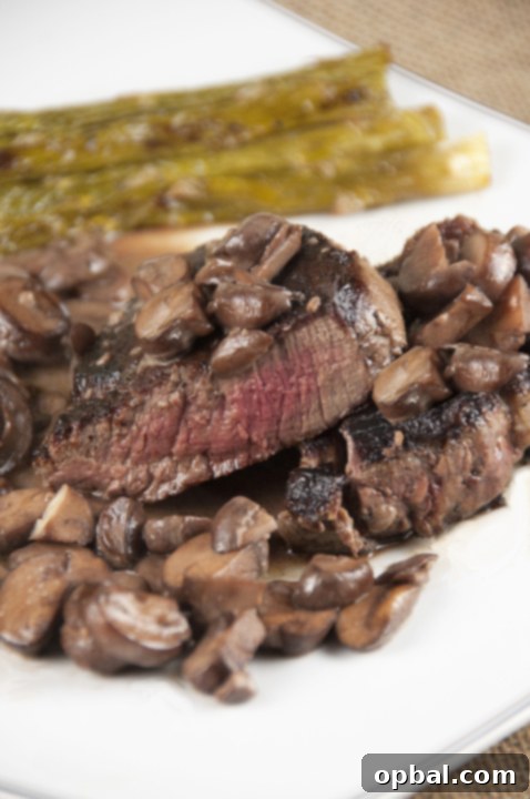 Filet Mignon with Truffled Mushroom Ragout is incredibly delicious, easy to make and completely worthy of a fancy special occasion dinner!
