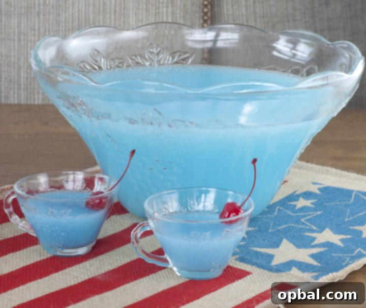 Blue Lagoon Piña Colada Punch 5 Easy Blue Piña Colada Party Punch recipe that is kid-friendly and perfect for 4th of July, a baby boy baby shower, or Frozen birthday parties!