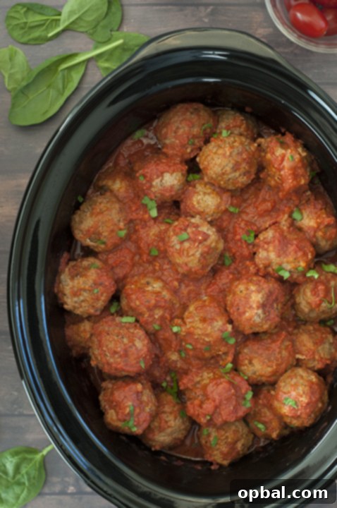 Winning Bites for Game Day 2 Crock Pot Italian Meatballs {Wishes & Dishes}