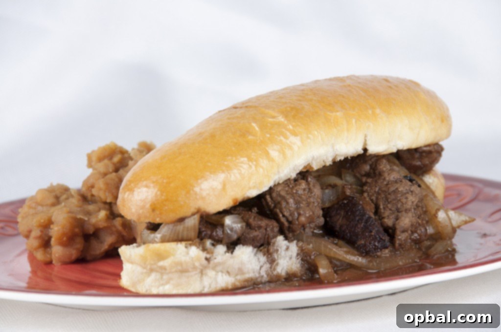 Gourmet Sloppy Joe 2 Fancy Sloppy Joe - an elevated take on a classic childhood sandwich, featuring tender cube steak and rich flavors.