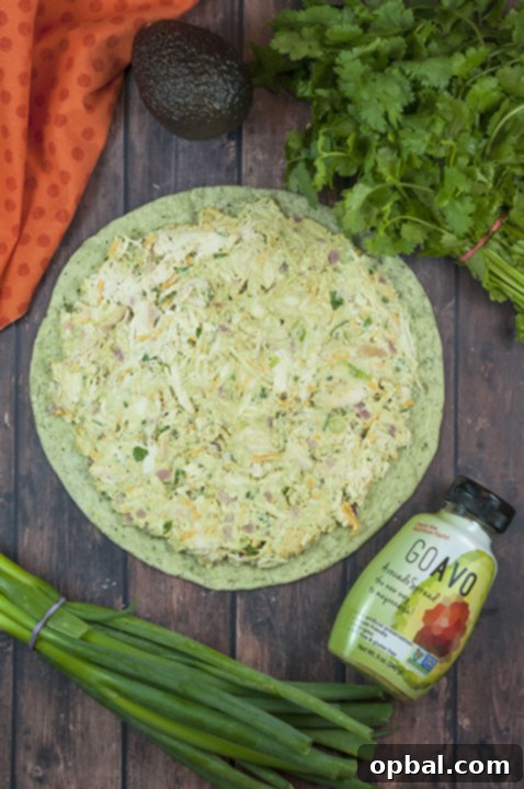 Creamy Avocado Chicken Pinwheels 5 Delicious and easy Avocado Chicken Salad Pinwheels, perfect for parties and healthy snacks.