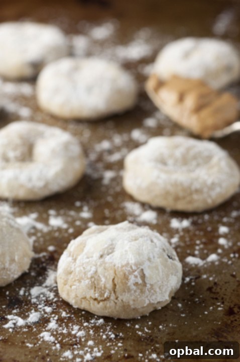 Melt-in-Your-Mouth Peanut Butter Chocolate Crinkle Cookies 4 Easy Peanut Butter Chocolate Soft & Chewy Crinkle Cookies recipe loaded with peanut butter and chocolate chips are your new favorite holiday Christmas cookie to add to your dessert cookie trays!