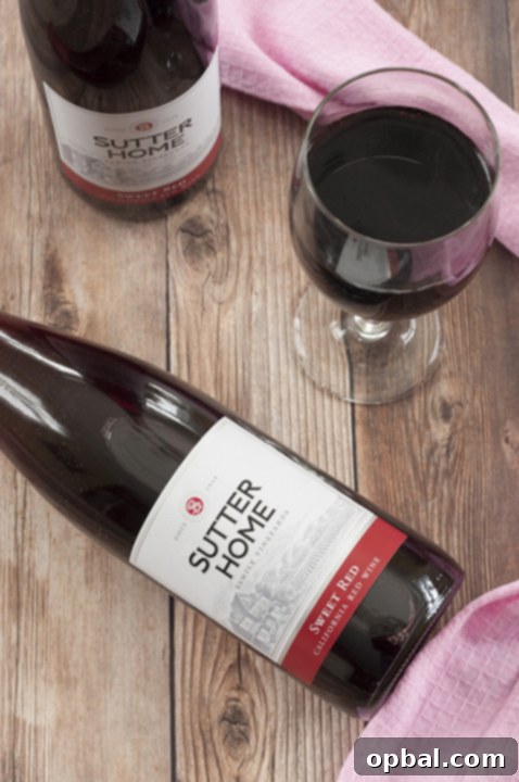 Signature Spicy Chicken Riggies 4 Sutter Home Sweet Red Wine Photo, perfect for Spicy Chicken Riggies.