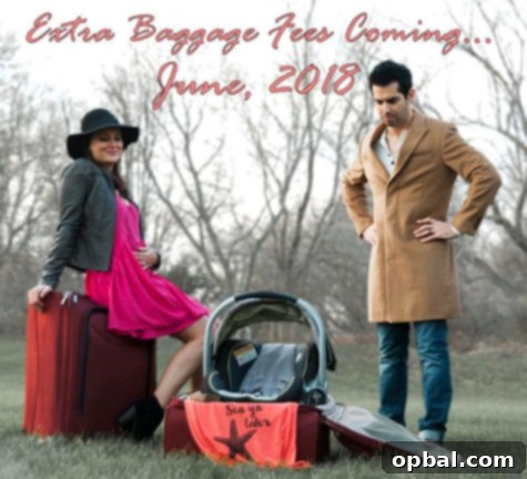 Our social media pregnancy announcement picture, a joyous reveal for friends and followers