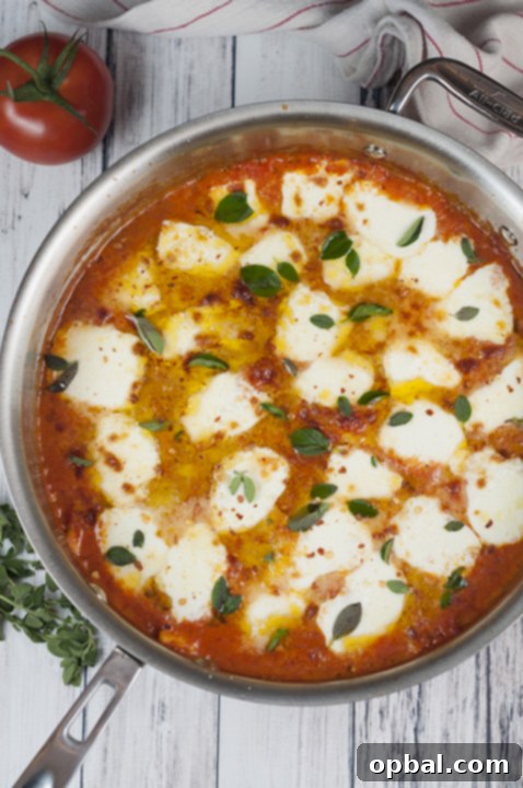 Classic Tomato Ravioli 2 This Ravioli al Pomodoro recipe is an easy Italian one skillet meal made with San Marzano tomatoes, fresh mozzarella cheese, and absolutely packed with flavor!