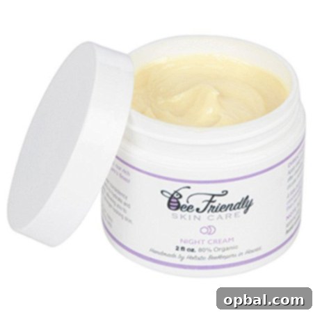 Thoughtful Presents for Moms-to-Be 7 Burt's Bees Bee Friendly Organic Night Cream for pregnancy.