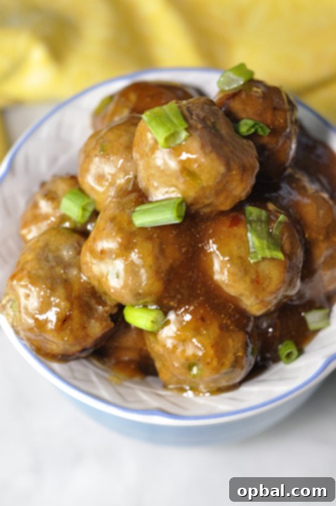 Sun-Kissed Orange Meatballs 3 Baked Orange Meatballs dinner recipe that is also perfect on an appetizer buffet or as a little game day snack with a sweet Asian sauce to nibble on! Great for a crowd or potluck!