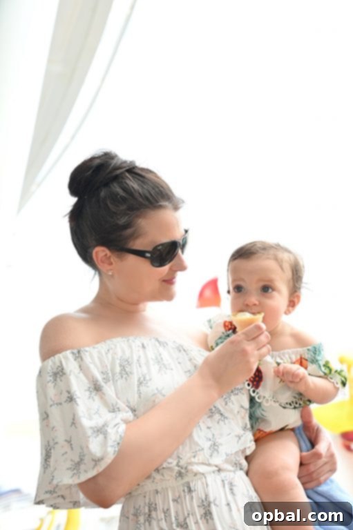 Baby on Board Your Guide to a Family Cruise 20 Free ice cream at the pool on board Royal Caribbean Symphony of the Seas Caribbean cruise.