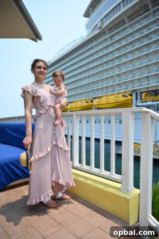 Baby on Board Your Guide to a Family Cruise 21 The port of Honduras during Royal Caribbean Symphony of the Seas Caribbean cruise.