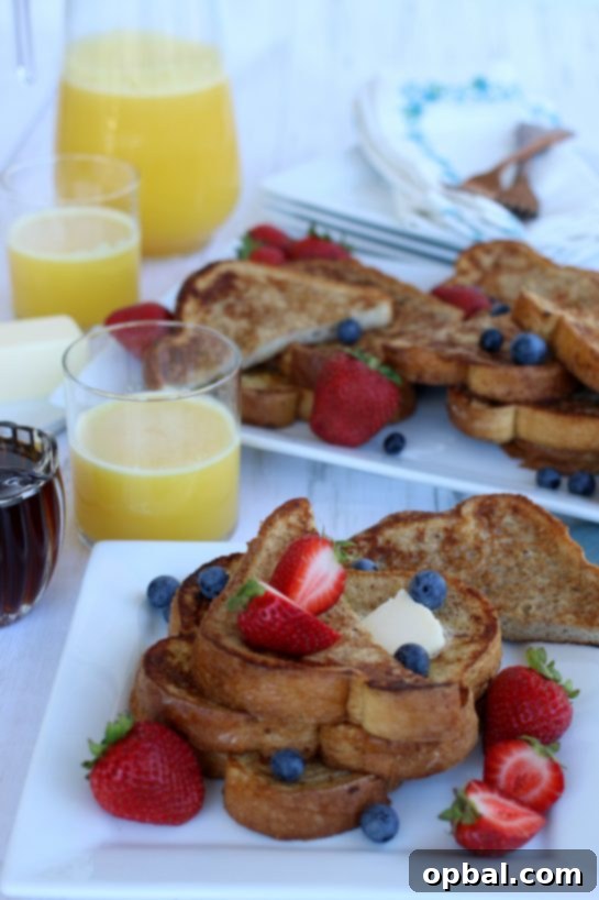 Perfect French Toast Recipe 11 French Toast breakfast with fresh squeezed orange juice.