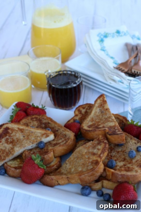 Perfect French Toast Recipe 12 A french toast recipe for the entire family.
