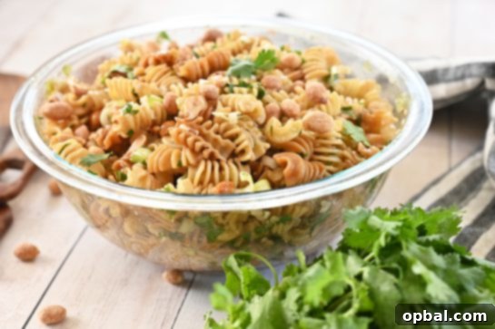 Easy and flavorful Sesame Pasta Salad recipe for picnics and BBQs