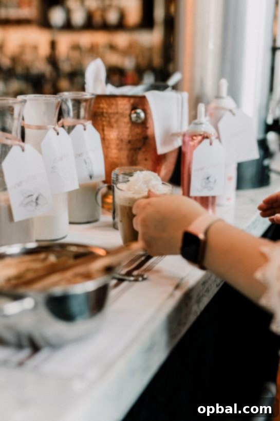 How to Build an Epic Party Coffee Bar 3 Simple tips and tricks for Setting up a Coffee Bar for your Party! Invite a few freinds over and host a casual coffee bar party right at home or set it up for a large birthday party or wedding!