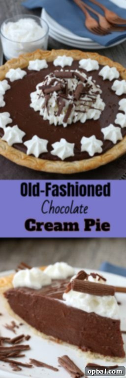 Decadent Chocolate Silk Pie 14 The stunning final presentation of the homemade chocolate pie, a dream dessert come true. It features scratch-made chocolate pudding, perfectly fluffy whipped cream, and is easier to make than you'd imagine. A true masterpiece.