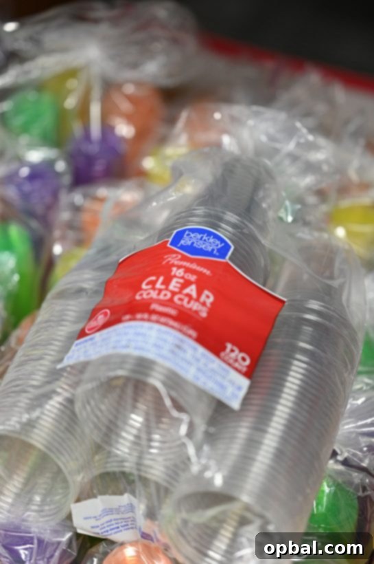 BJ's Hacks for Effortless Thanksgiving Entertaining 15 Plastic cups bought at BJ's Wholesale Club
