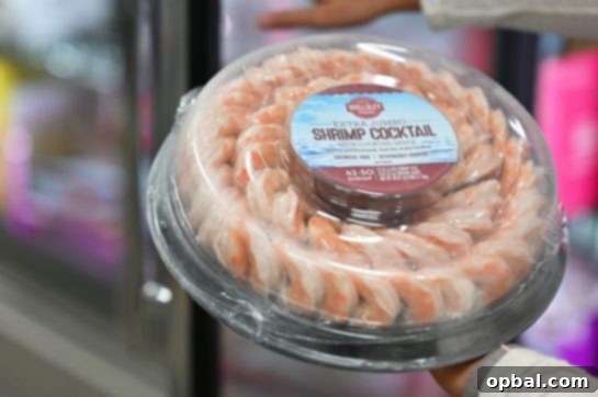 Shrimp cocktail tray at BJ's Wholesale Club