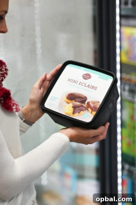 Elevate Your Holiday Entertaining with BJ's 13 Frozen Mini Eclairs dessert from BJ's Wholesale Club