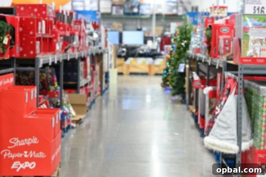 Elevate Your Holiday Entertaining with BJ's 20 Holiday shopping aisle at BJ's Wholesale Club.