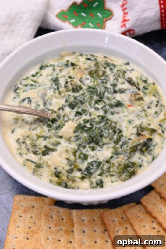 Elevate Your Holiday Entertaining with BJ's 8 Creamy, frozen Spinach Artichoke dip at BJ's Wholesale club