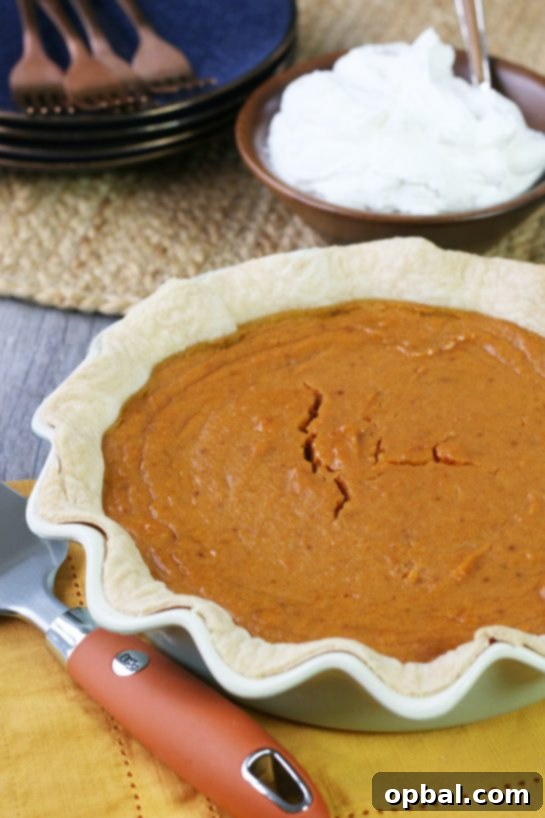 Velvet Sweet Potato Pie 7 The finished sweet potato pie recipe looks almost too good to eat, showcasing a perfectly golden crust and smooth, inviting filling.