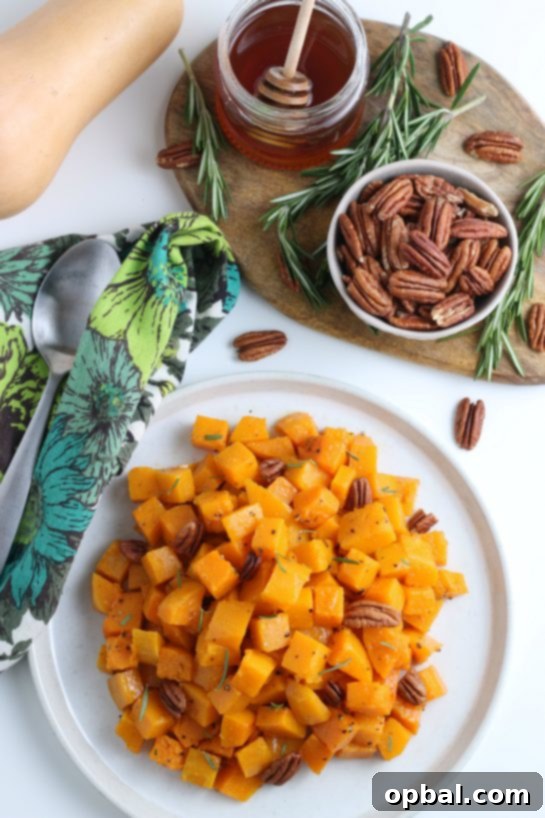 Sweet Caramelized Butternut 2 Roasted Butternut Squash, a delicious and easy side dish perfect for Thanksgiving and Christmas