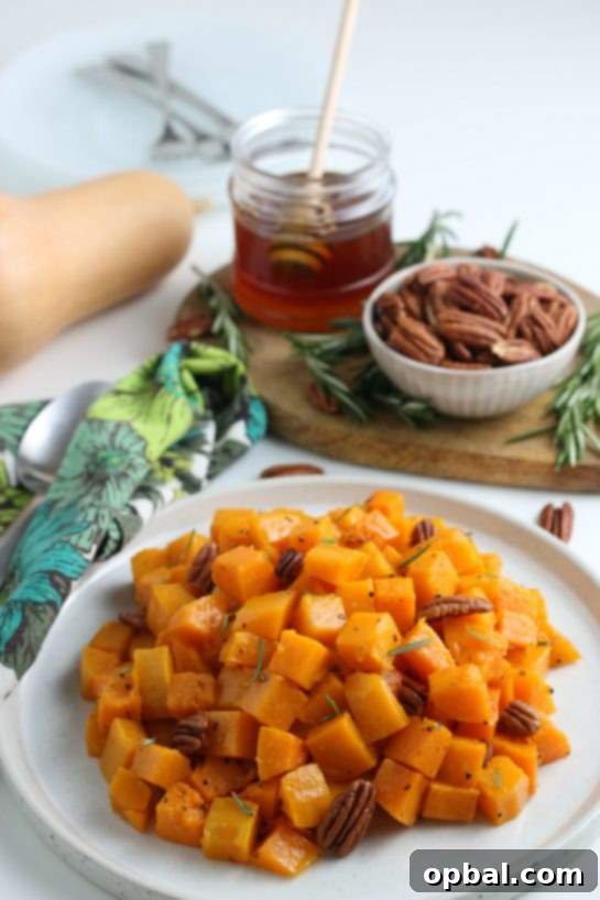 Sweet Caramelized Butternut 11 Simple Roasted Butternut Squash recipe – a flavorful and easy side dish for Thanksgiving and Christmas holidays