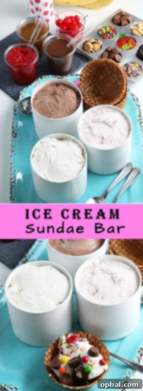 Sundae Creation Station 11 Build your own budget-friendly Ice Cream Sundae Bar or ice cream social party that's perfect for any kind of celebration! Jazz up your birthdays, graduations, or just a regular Saturday with friends!