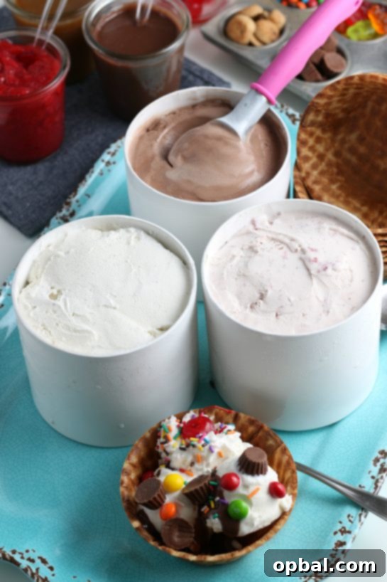 Sundae Creation Station 4 Design your own Ice Cream Sundae Bar or ice cream social party for any special celebration! Perfect for birthdays, graduations, or a fun Saturday with friends!