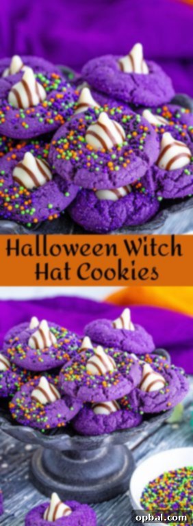 Enchanting Witch Hat Delights 16 These Halloween Witch Hat Cookies are the perfect dessert recipe for Halloween! They are both spooky (in a totally adorable way), super delicious, and great Halloween cookies to make with kids (big or small)!