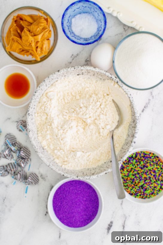 Enchanting Witch Hat Delights 7 Ingredients needed to make the Halloween Witch Hat Cookies Recipe