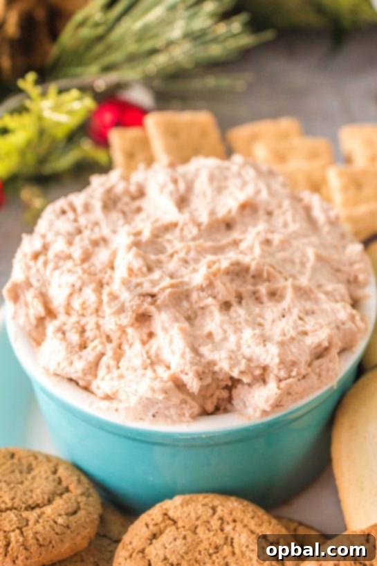Easy Cinnamon Roll Dip is a decadent, crazy simple dessert recipe for any holiday or a sweet breakfast idea! It only takes about 15 minutes from start to finish!