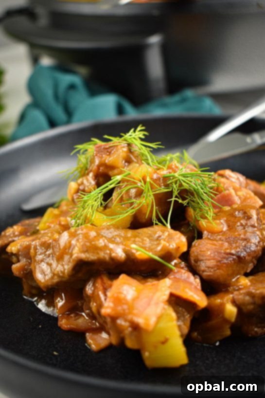 Beyond the Pint: 15+ Guinness-Infused Dishes 16 Skillet beef and black beer stew recipe