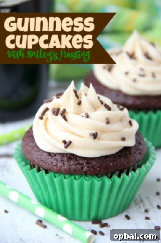 Beyond the Pint: 15+ Guinness-Infused Dishes 19 Guinness Cupcakes recipe