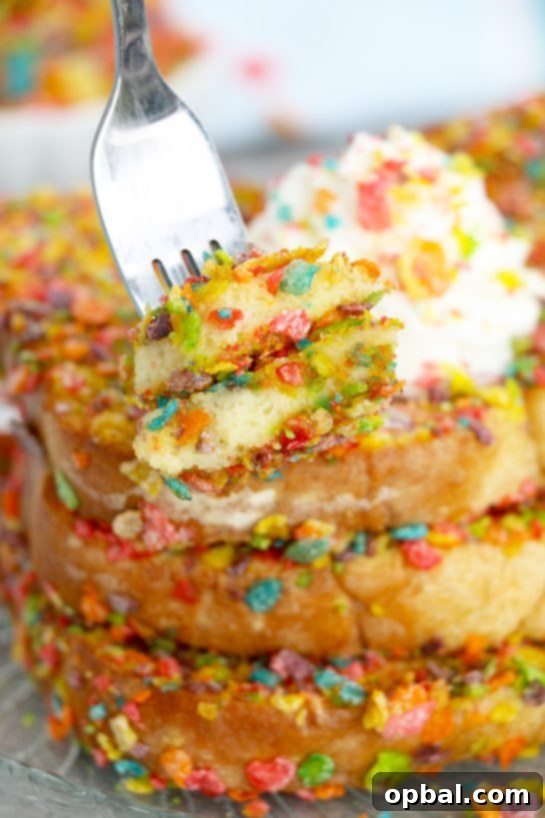 Crispy Air Fryer Fruity Pebble French Toast 2 Air Fryer Fruity Pebble French Toast is a classic French toast recipe made with a sweet and crispy cereal coating right in the air fryer. This Fruity Pebbles French toast is a new twist on a classic favorite breakfast or brunch!