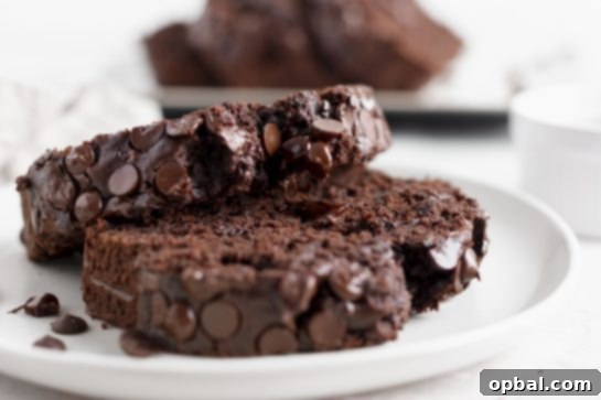 Velvet Chocolate Zucchini Bread 7 Moist and fudgy Chocolate Zucchini Bread recipe is filled with shredded zucchini and no one will know since it tastes just like chocolate cake. It’s easy, delicious and secretly healthy because of the hidden veggies.