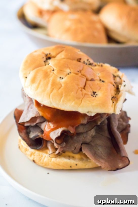 Homemade Arby's Beef and Cheddar 6 Assembling the sandwich for the Copycat Arbys Beef & Cheddars recipe