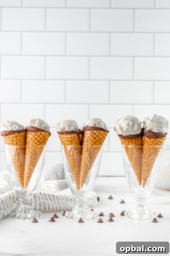 Cannoli Crunch Ice Cream Cones 9 Easy Ice Cream Cannoli Cones recipe is an adorable twist on the classic Italian dessert recipe! The cannoli cream is super easy to make with just 5 ingredients!