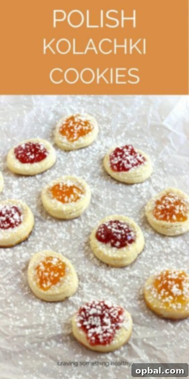 Signature Thumbprint Treats 13 Authentic Polish Kolachki Cookies, bringing the delectable flavor of Kolachki into tasty little thumbprint cookies.