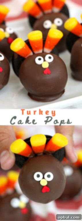 Gobble-Worthy Cake Pops 12 Cute Turkey Cake Pops are so fun to make and festive for fall! The entire family will enjoy these turkey pops for an easy Thanksgiving dessert recipe.