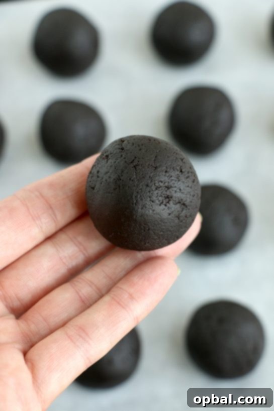 Gobble-Worthy Cake Pops 6 Making the cake balls for the Easy Turkey Cake Pops recipe