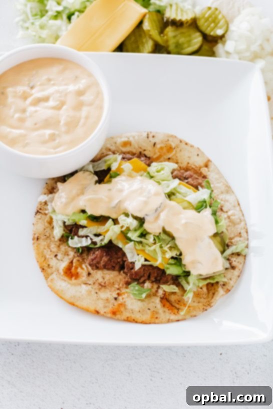 Viral Big Mac Tacos 9 An easy and low-carb Big Mac Tacos recipe that brings the great taste of McDonald's Big Mac to your Taco Tuesday, without the bun and extra carbs.