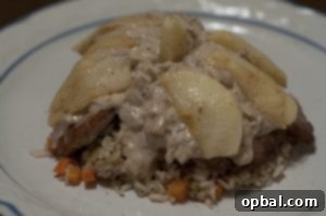 pork tenderloin apple brandy sauce rice pilaf Homemade Pork Tenderloin with Apple Brandy Sauce and Rice Pilaf