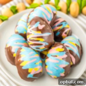 Easy Easter Marshmallow Eggs are the perfect no bake treat for Easter! They are adorable, delicious and a cinch to make! Chocolate Easter Eggs are filled with a fluffy, rich marshmallow filling. Perfect for your Easter dessert table or to fill Easter baskets with.