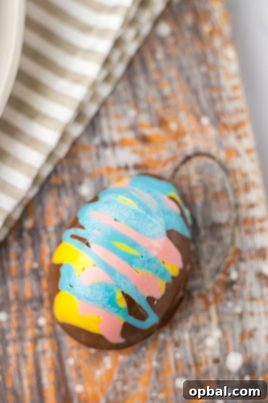 Sweet Easter Mallow Treats 8 Close-up photo of the completed Easter Marshmallow Eggs for dessert