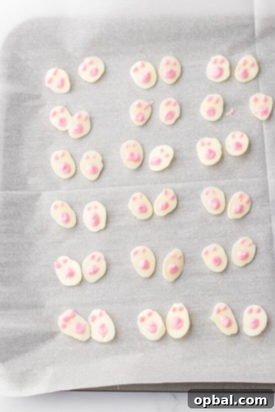 Lemon Pompom Truffles 6 Ready to add the bunny feet to make the bunny butt lemon truffles recipe for Easter.